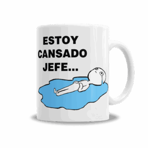 Tazas | Meme Estoy Cansado Jefe