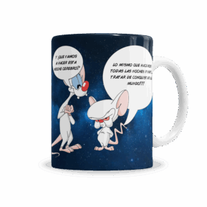 Tazas | Pinky y Cerebro Tratar De Conquistar El Mundo