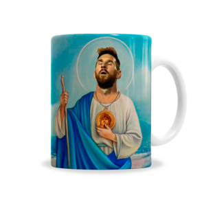 Tazas | Messi San Lionel Meme Estampita