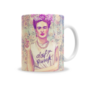 Tazas | Frida Kahlo Daft Punk Retro Pop