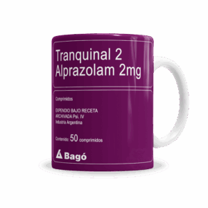 Tazas | Meme Tranquinal Caja Comprimidos