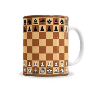 Tazas | Ajedrez Tablero Estilo Madera