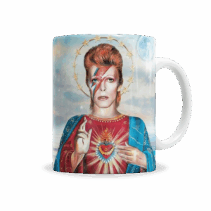 Tazas | David Bowie Santo Meme Estampita
