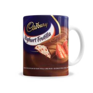 Tazas | Chocolate Cadbury Yoghurt Frutilla