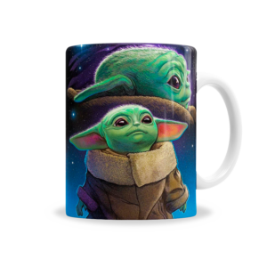 Tazas | Star Wars - Mandalorian Baby Yoda Galaxia