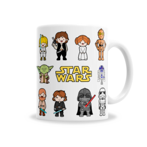 Tazas | Star Wars Personajes Dibujitos