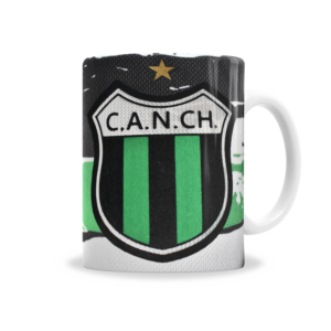 Tazas | Nueva Chicago Escudo Sobre Camiseta
