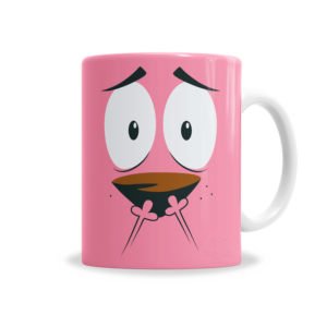 Tazas | Coraje El Perro Cobarde Cara de Asustado