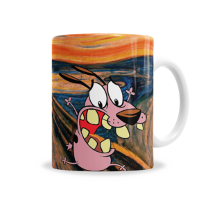 Tazas | Coraje El Perro Cobarde Munch El Grito