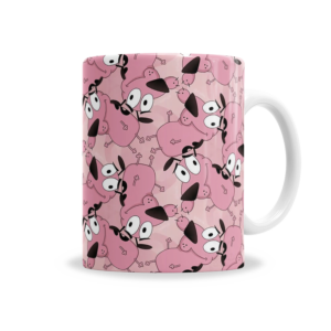 Tazas | Coraje El Perro Cobarde Repetido Muchas Veces