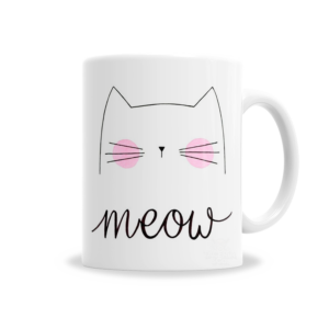 Tazas | Gatos - Silueta Meow