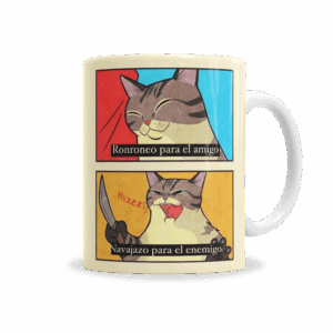 Tazas | Gatos Ronroneo Al Amigo Navajazo Al Enemigo