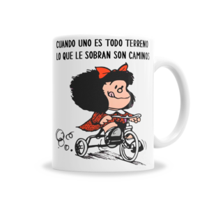 Tazas | Mafalda Triciclo Todo Terreno