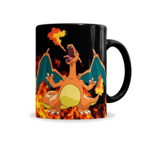 Taza Mágica | Pokémon Charizard en Llamas