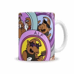 Tazas | Simpsons Alf Volvió En Forma De Fichas