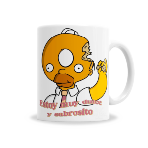 Tazas | Simpsons Homero Estoy Muy Dulce y Sabrosito