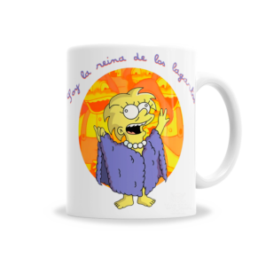 Tazas | Simpsons Lisa Reina De Los Lagartos