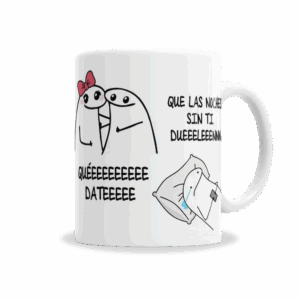 Tazas | Meme Flork Quevedo Canción Quedate Bzrp