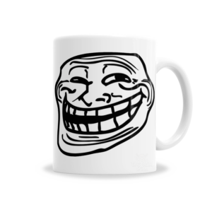 Tazas | Meme Retro Trollface