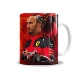Tazas | Lewis Hamilton Piloto Ferrari