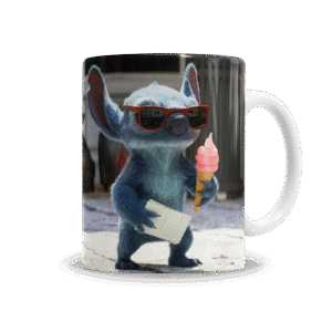 Tazas | Stitch Live Action Tomando Helado