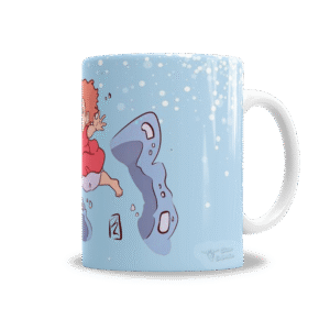 Tazas | Ponyo Surfeando Ola