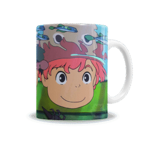 Tazas | Ponyo y Sosuke Bajo El Agua