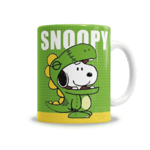 Tazas | Snoopy Disfraz de Dinosaurio