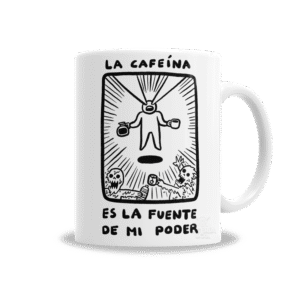 Tazas | Meme La Cafeína Es Mi Fuente de Poder