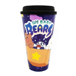 Vasos | Vaso Con Tapa Osos Escandalosos Bebés