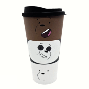 Vasos | Vaso Con Tapa Osos Escandalosos