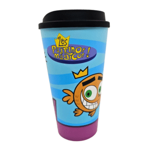 Vasos | Vaso Con Tapa Padrinos Mágicos Pecera