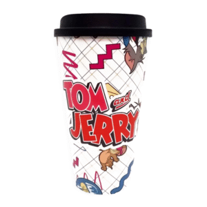 Vasos | Vaso Con Tapa Tom y Jerry