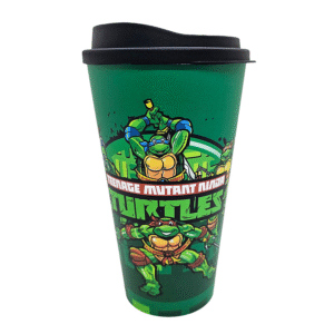 Vasos | Vaso Con Tapa Tortugas Ninjas