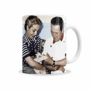 Tazas | Perón y Evita Con Su Gatito