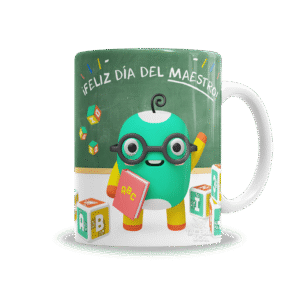 Tazas | Día Del Maestro Aula y Pizarrón