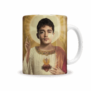 Tazas | Charles Leclerc Santo Estampita Meme
