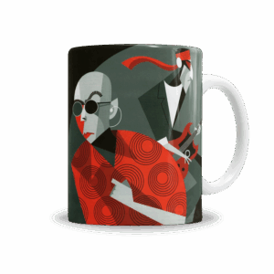 Tazas | Patricio Rey Redondos El Indo y Skay Ilustración