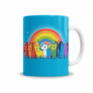 Tazas | Unicornios Coloridos Arco Iris