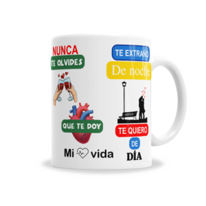 Tazas | Airbag Canción Nunca Lo Olvides