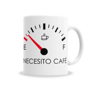 Tazas | Meme Necesito Café Nivel de Carga
