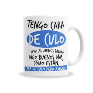 Tazas | Meme Cara de Culo Pero Amable
