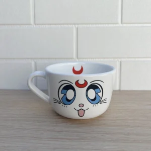 Tazón | Sailor Moon Artemis Gato Blanco