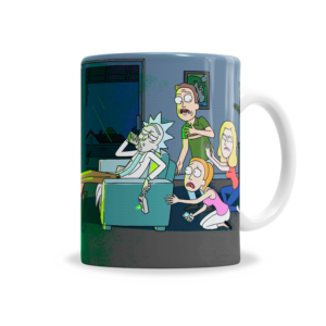 Tazas | Rick And Morty Portal Abierto En Casa