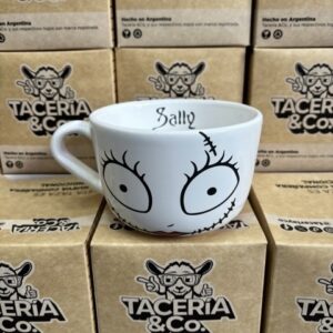 Tazón | Extraño Mundo De Jack Sally Cara Blanco