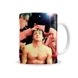 Tazas | Rocky En El Banquillo con Entrenador Mickey