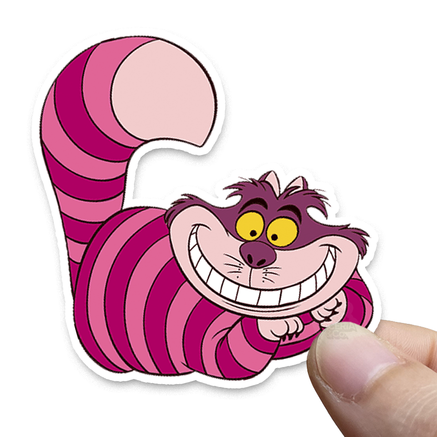 sticker-alicia-gato-chesire