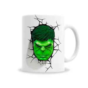Tazas | Hulk Saliendo de la Taza Efecto 3D