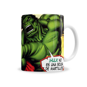 Tazas | Hulk Verde vs Hulk Rojo Cómic