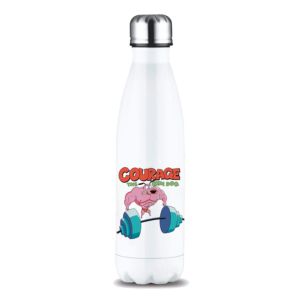 Botella Lechera | Perro Coraje Gym Bro